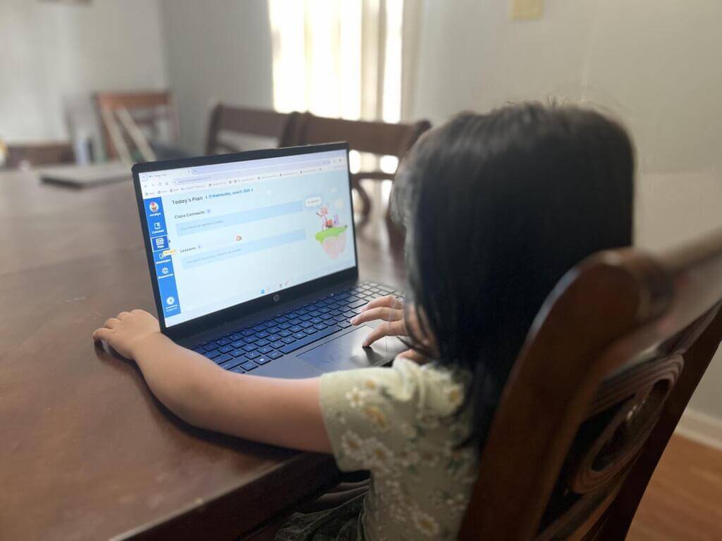 one of the sister doing work