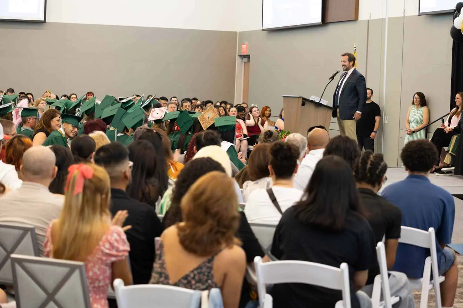 speaker at graduation