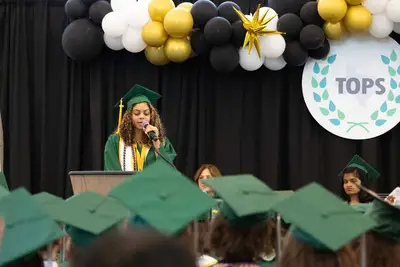 speaker at graduation